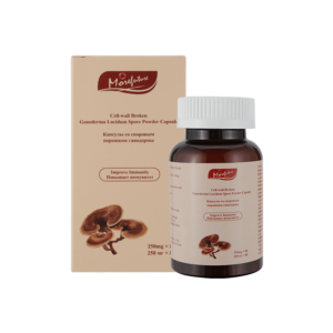 MOREFUTURE Cell-wall Broken Ganoderma Lucidum Spore Powder Capsule